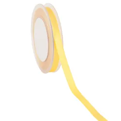 Double Faced Satin Ribbon; Golden Yellow